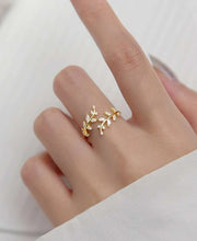 Gold Leaf Ring