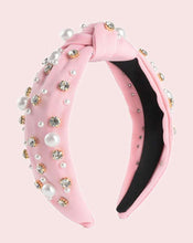 Jewel Pearl Knot Headbands