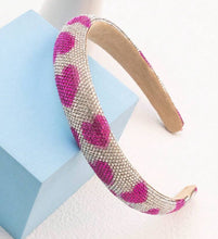 Rounded Flat Jewel Rhinestone Headbands