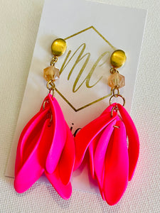 Tulip Petal Earrings