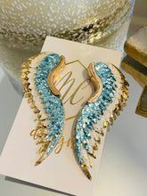 Glitter Angel Wing Earrings