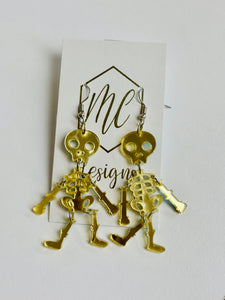 Halloween Acrylic Earrings Various Styles