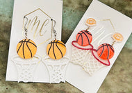 Basketball Earrings