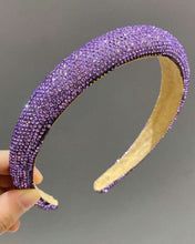 Rounded Flat Jewel Rhinestone Headbands