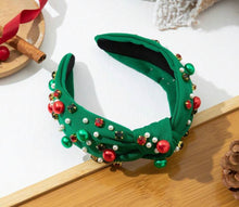 Statement Jeweled Christmas Headbands