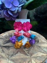 Colorful Statement Tassel Earrings