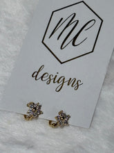 Element Rhinestone Huggies