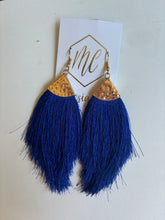 Long Fringe Tassel Statement Earrings