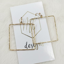 Square Minimalist Earrings