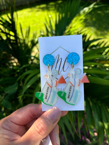 New Golf Earrings