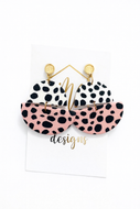Speckled Clay Earrings
