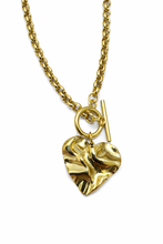 Notable Heart Front Toggle Necklace