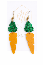 Easter Carrot Earrings