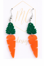 Easter Carrot Earrings