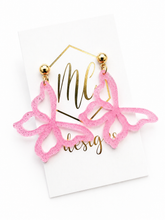 Acrylic Butterfly Earrings