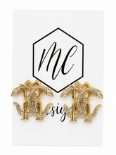 Designer Inspired Statement Stud Earrings