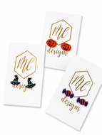 Acrylic Halloween Studs