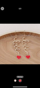 Love Valentine Earrings