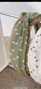 Fall Poka Dot Headbands