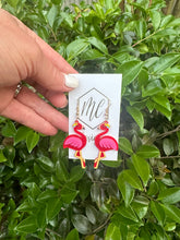 Flamingo Acrylic Earrings