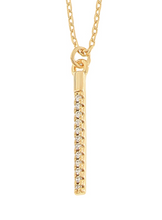 Gold Drop Bar Necklaces