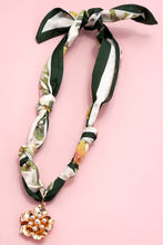 HANDMADE SCARF NECKLACE - HEART