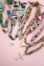 HANDMADE SCARF NECKLACE - HEART
