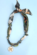 Handcrafted Scarf Interchangeable Charm Necklace
