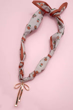 HANDMADE SCARF NECKLACE - HEART