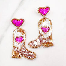 GAME DAY BOOT EARRINGS