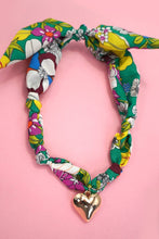 HANDMADE SCARF NECKLACE - HEART