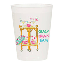 Dot Bam Crak Full Color Frosted Cups - Mahjong