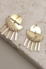 HALF MOON BAR DROP EARRINGS