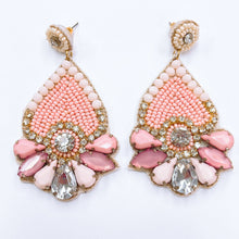 Unique Statement Sequin Beaded Earrings