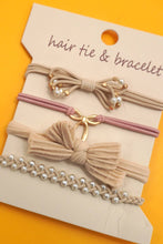 FUN DUAL FUNCTION KNOT BRACELET HAIR TIES