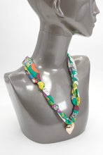 HANDMADE SCARF NECKLACE - HEART