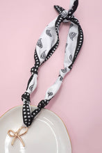 HANDMADE SCARF NECKLACE - HEART