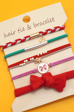 FUN DUAL FUNCTION KNOT BRACELET HAIR TIES