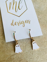 Small Ghost Dangle Earrings