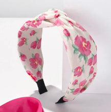 Solid and Flower Twist Headbands