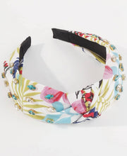 New Summer Jeweled Floral Headbands
