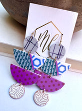 Wild Colorful Statement Earrings