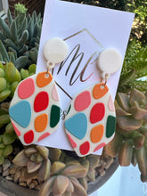 Multicolor Acrylic Earring