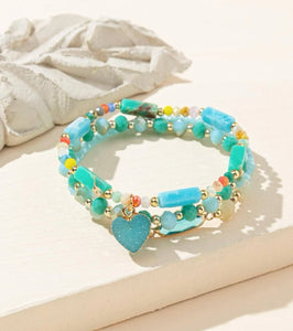 Beaded Bracelet Set