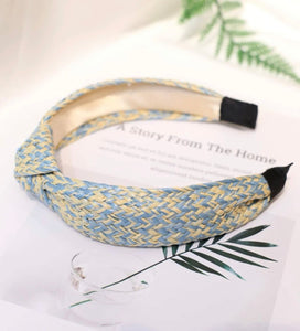 Woven Boho Straw Headband