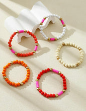 Wooden Bead Bracelet Set