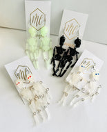 Skeleton Acrylic Earrings