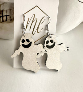 Glitter Halloween Patch Earrings