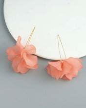 Drop Petal Flower Earrings