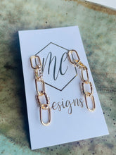 Small Chain Link Dangle Earrings